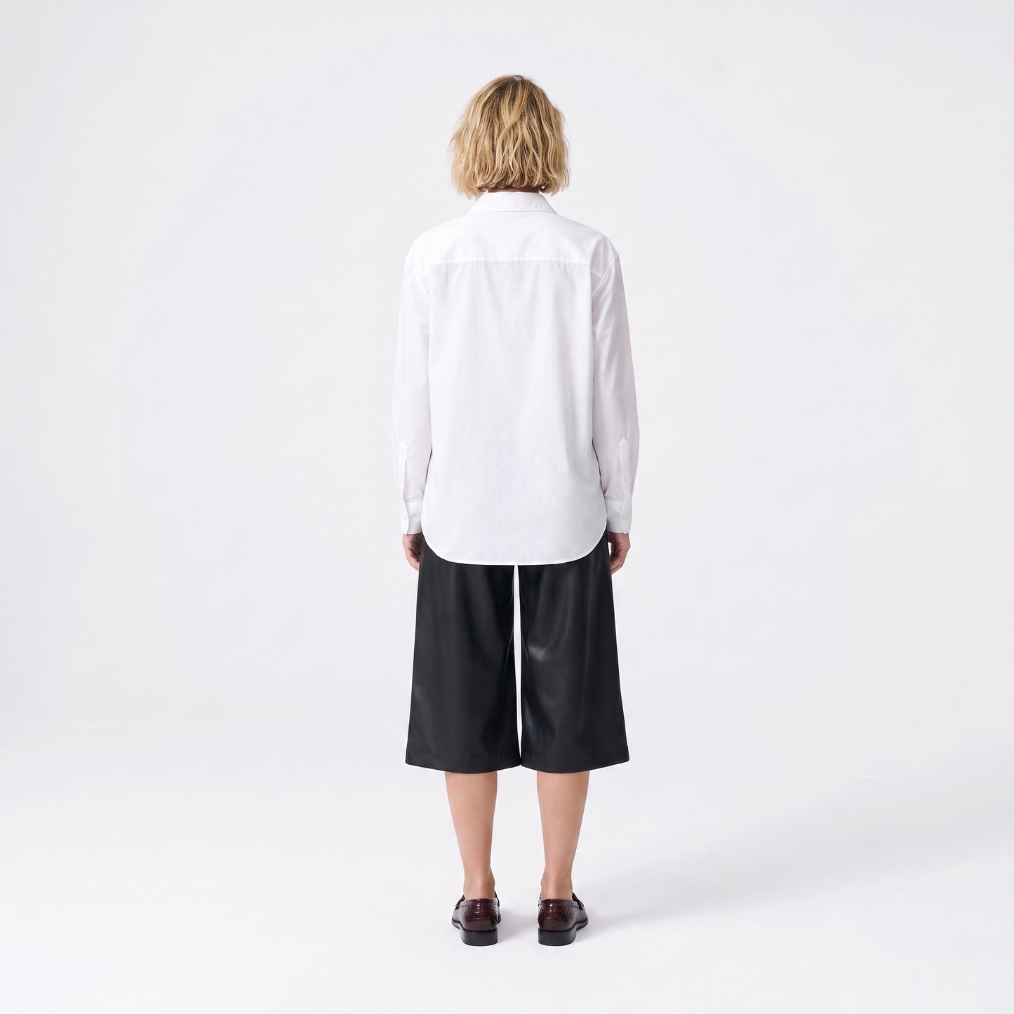Chemise portefeuille Manches longues Taille marquée