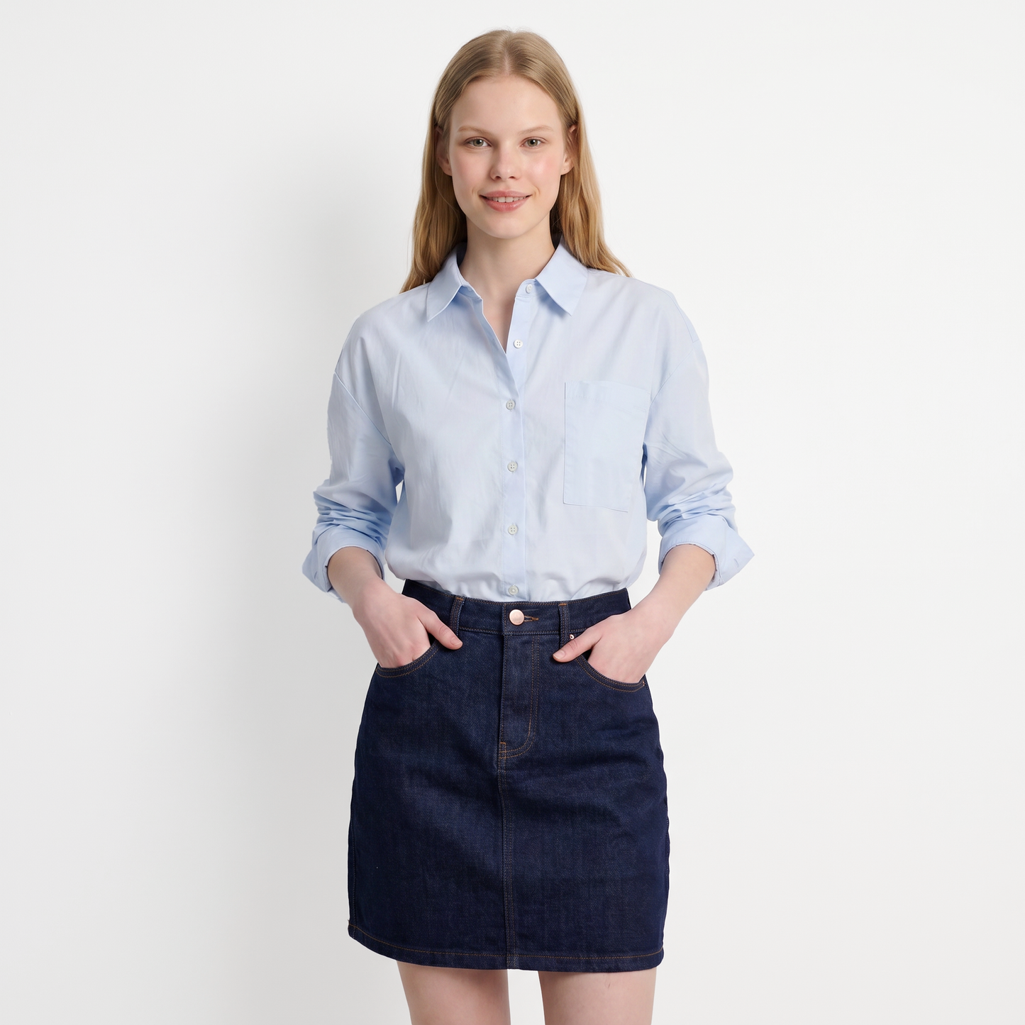 Chemise classique et intemporelle Col chemise