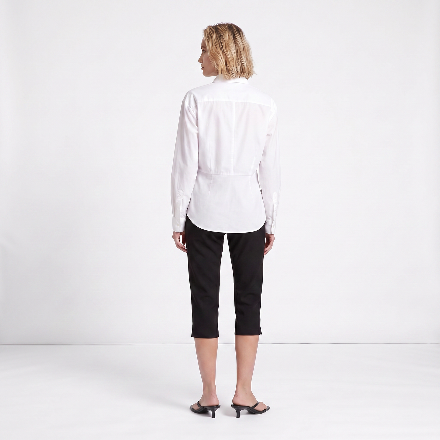 Chemise fluide Col classique Manches longues