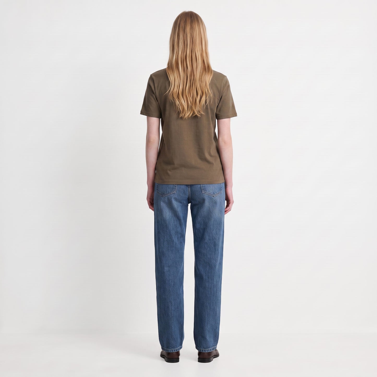 T-shirt manches courtes Encolure ronde Coupe droite