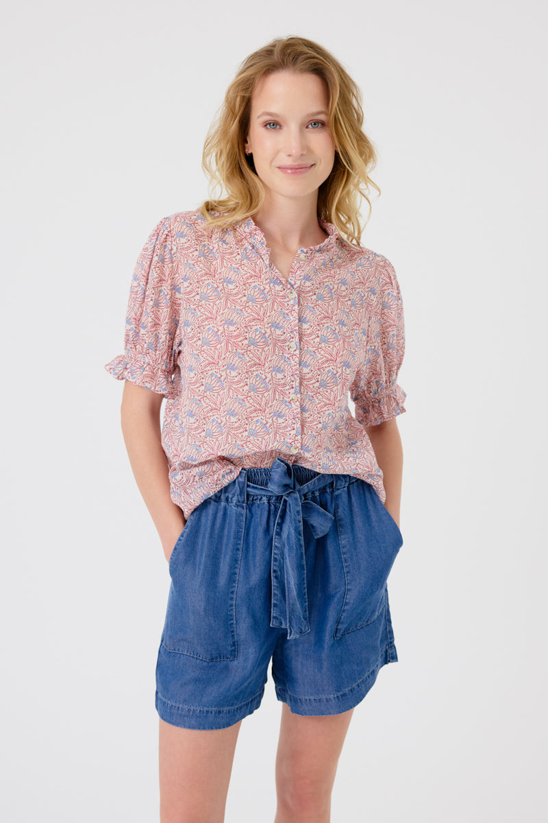 SHORT BLEUEN