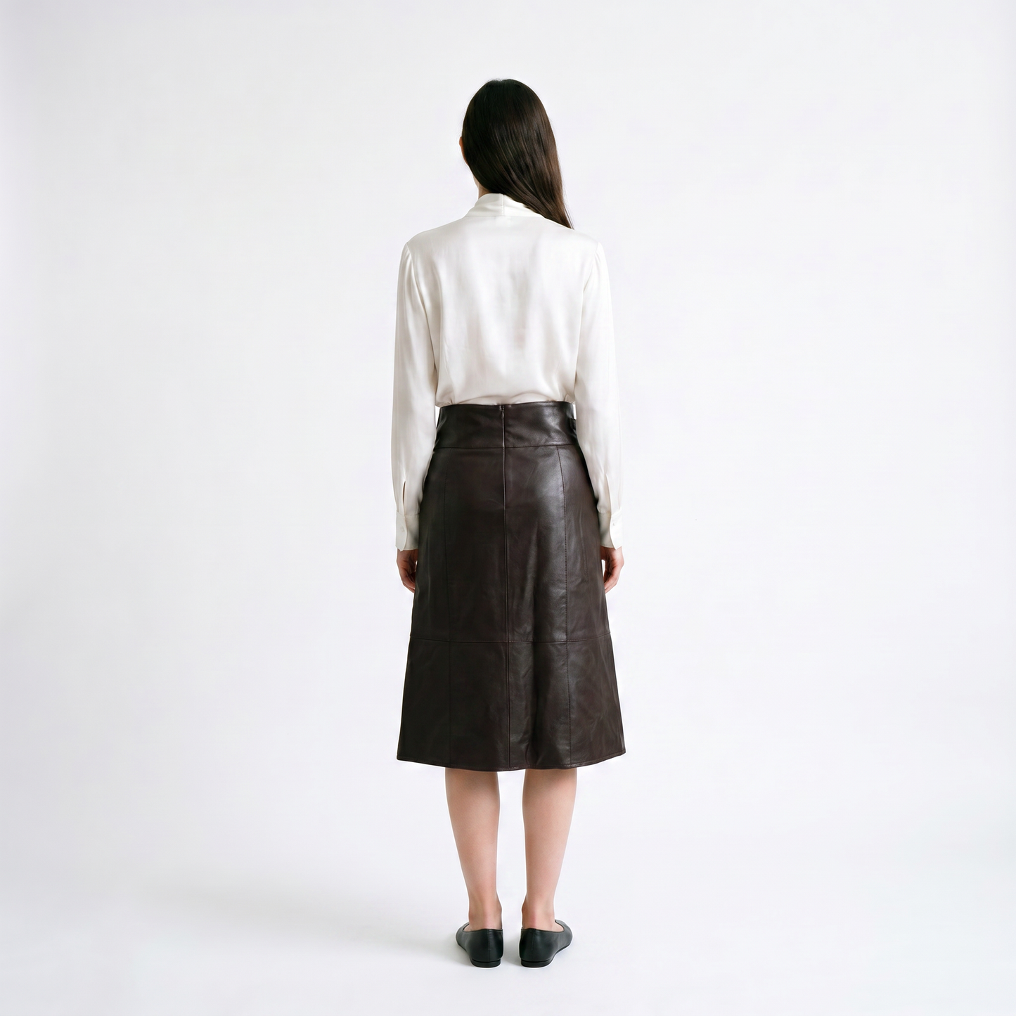Blouse fluide Col lavallière à noue