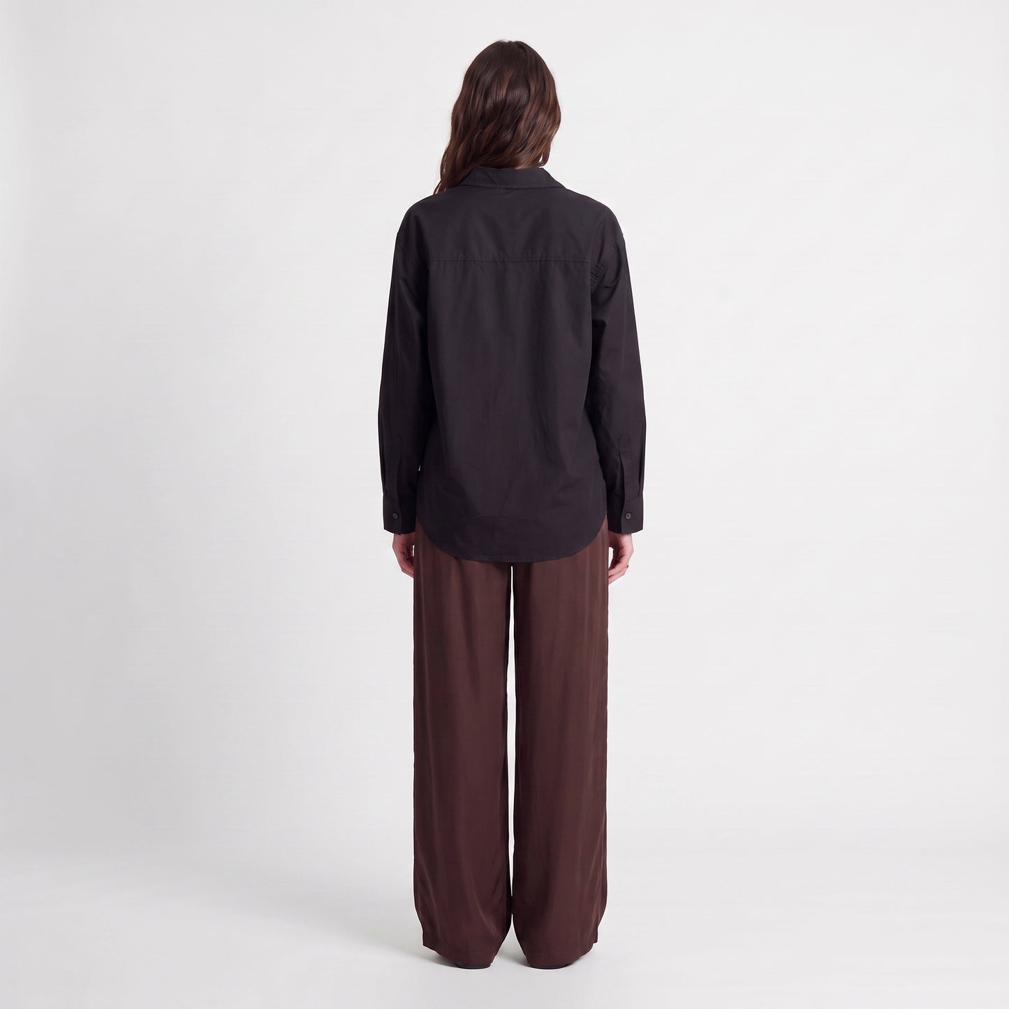 Chemise portefeuille Manches longues Taille marquée