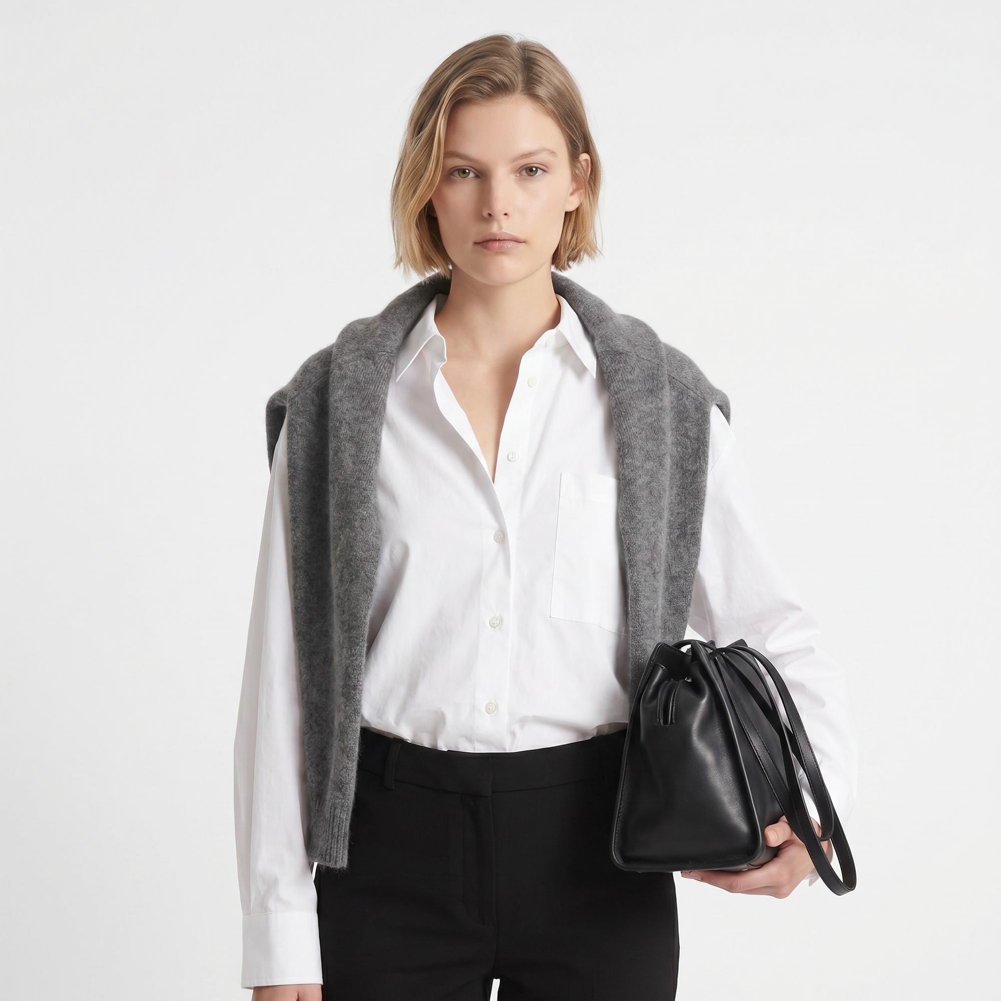 Chemise classique et intemporelle Col chemise 