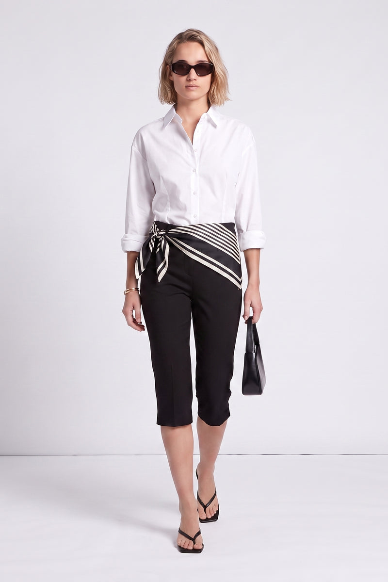 Chemise fluide Col classique Manches longues