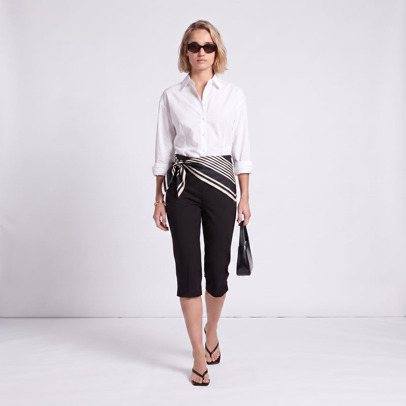 Chemise fluide Col classique Manches longues