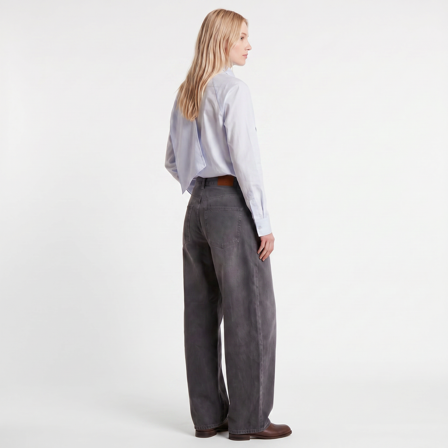 Chemise à lavallière Col à nouer Coupe épurée et intemporelle