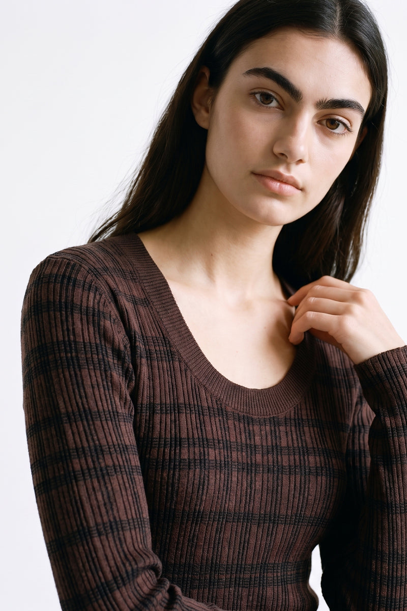 Pull en maille fine Col rond