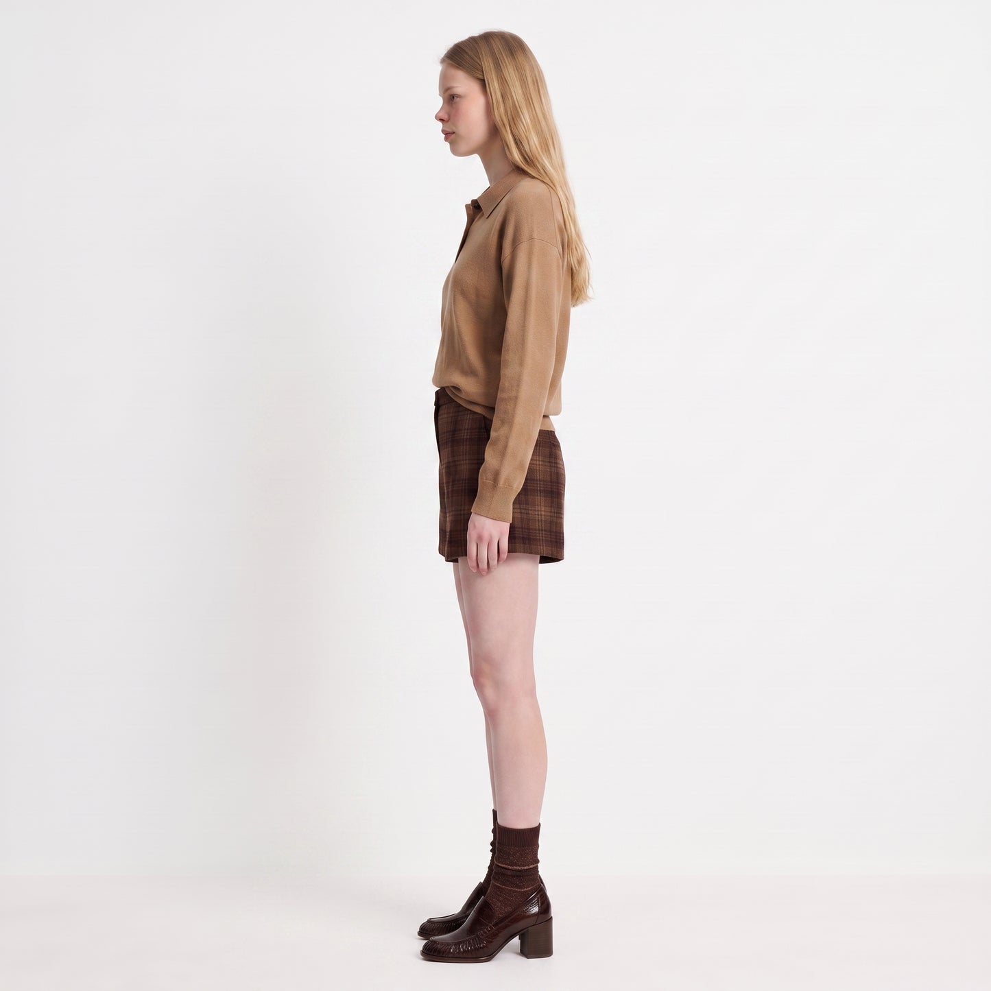 Pull col polo Maille douce et confortable 