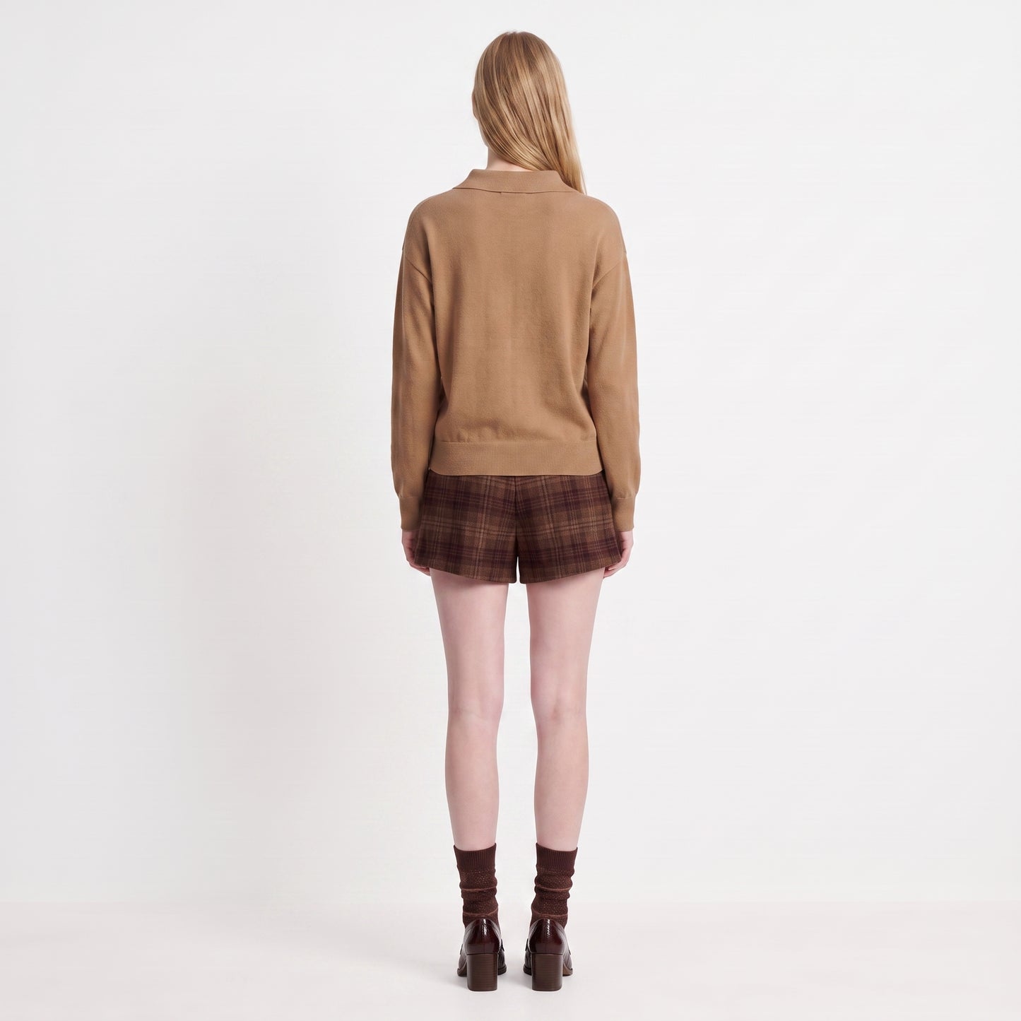 Pull col polo Maille douce et confortable 