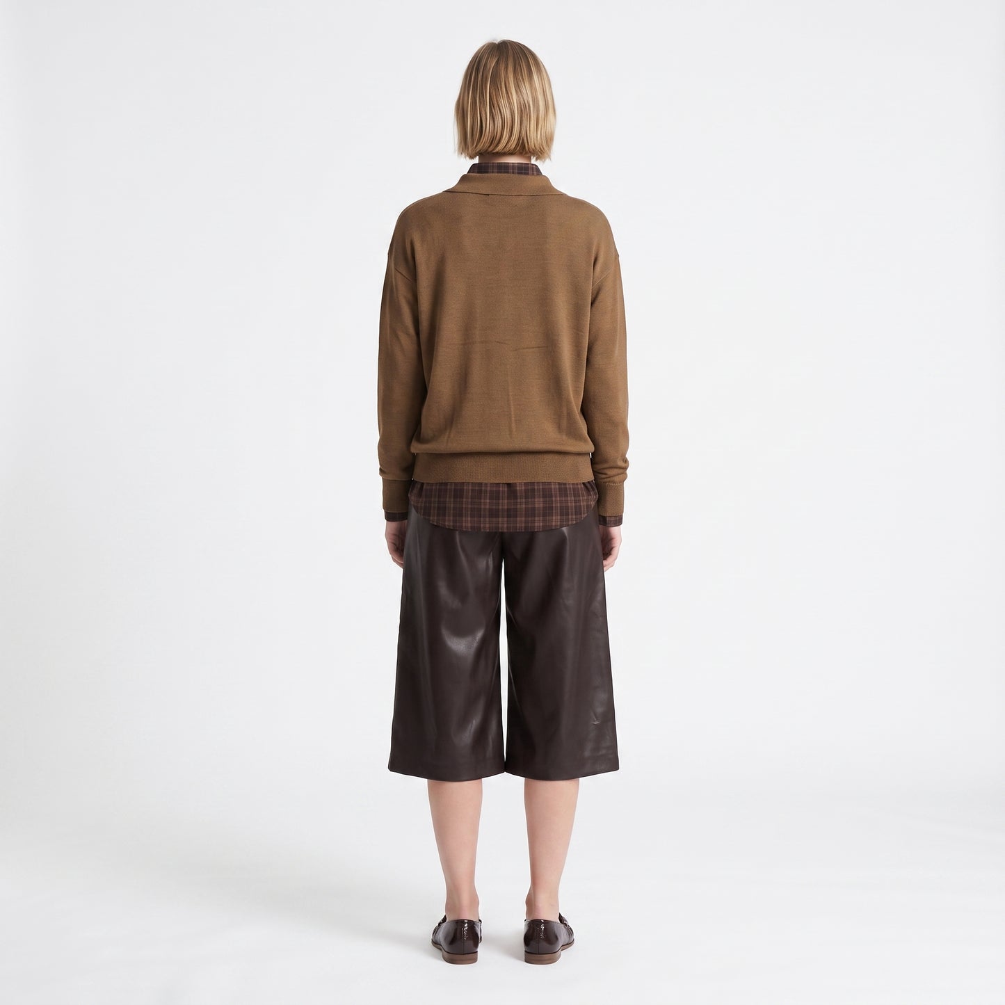 Pull col polo Maille douce et confortable 