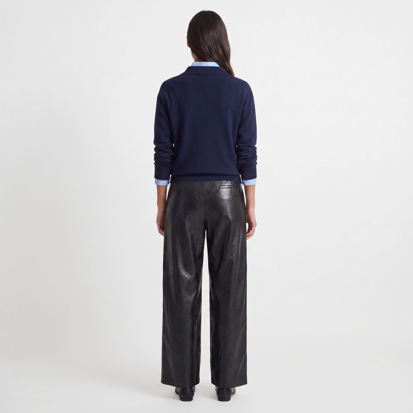 Pull col polo Maille douce et confortable 