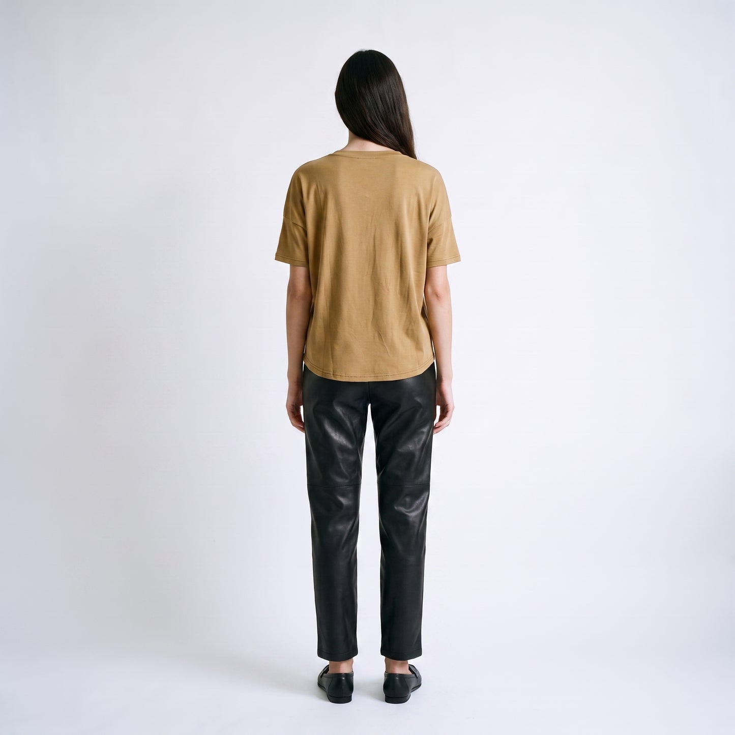 T-shirt rayé col rond