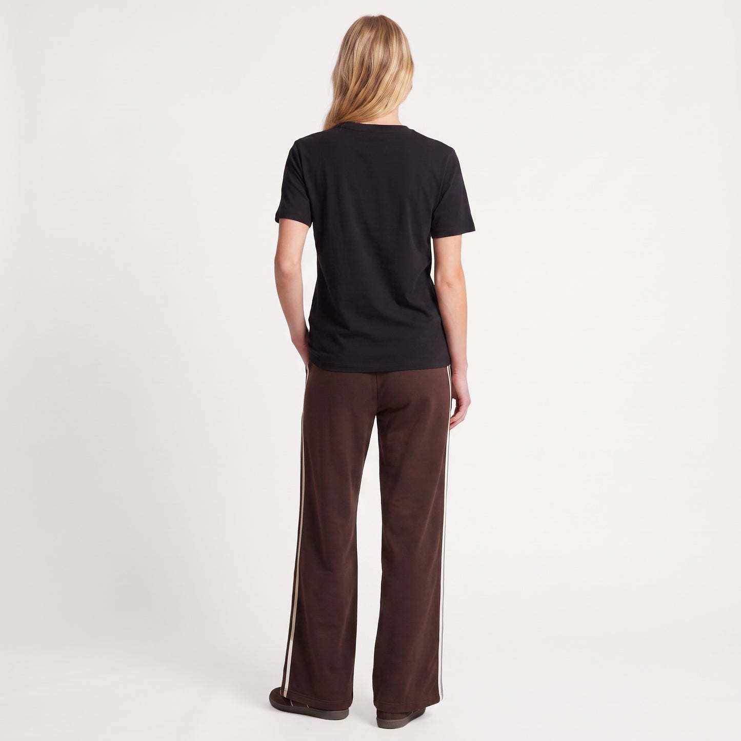 T-shirt manches courtes Encolure ronde Coupe droite