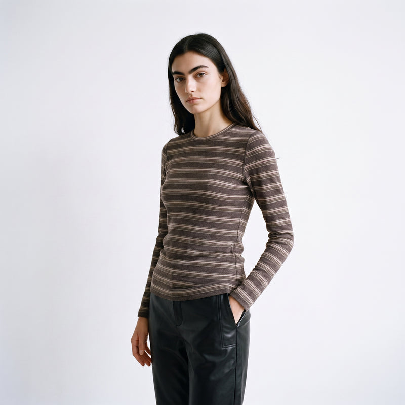 T-shirt en jersey Col rond