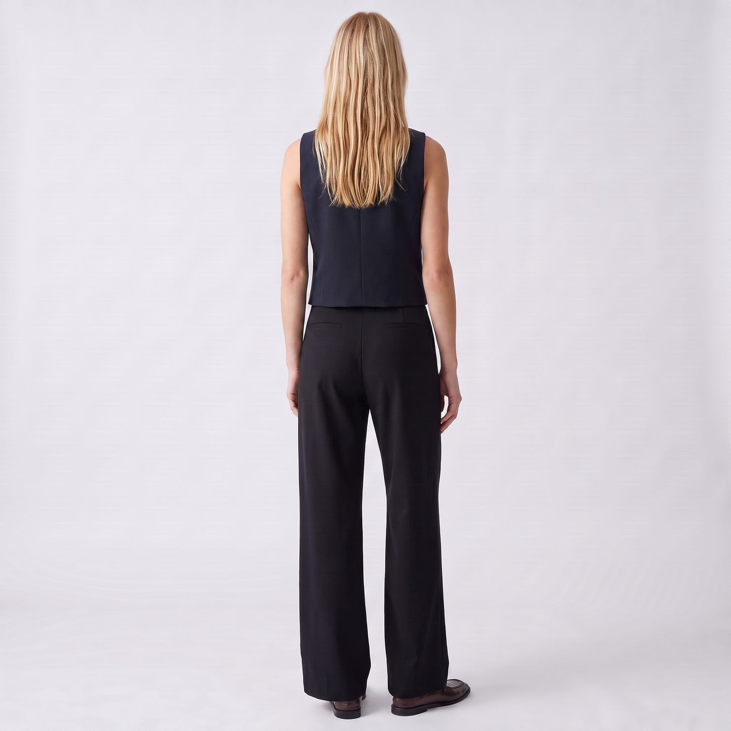 Gilet tailleur sans manches Décolleté en V